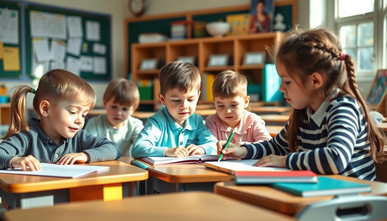 Student preparing for exams with study materials